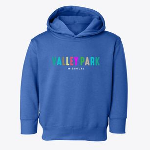 Valley Park Missouri Color Pop Toddler Hoodie