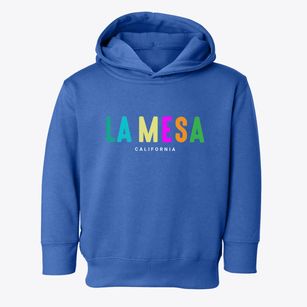 La Mesa California Color Pop Toddler Hoodie