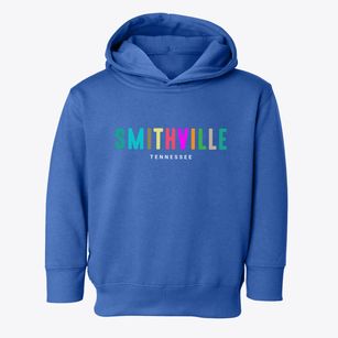 Smithville Tennessee Color Pop Toddler Hoodie