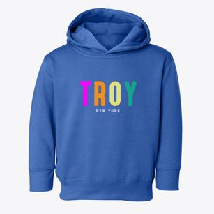 Troy New York Color Pop Toddler Hoodie