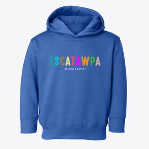 Escatawpa Mississippi Color Pop Toddler Hoodie