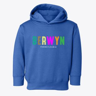 Berwyn Pennsylvania Color Pop Toddler Hoodie