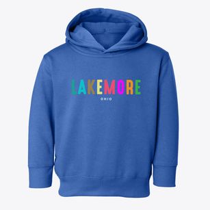 Lakemore Ohio Color Pop Toddler Hoodie