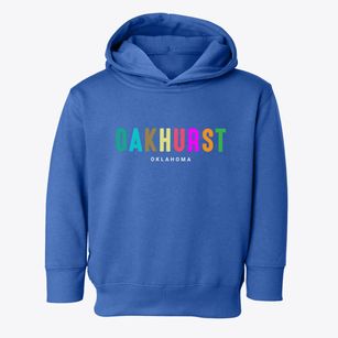 Oakhurst Oklahoma Color Pop Toddler Hoodie