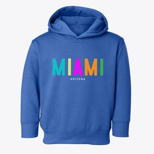 Miami Arizona Color Pop Toddler Hoodie