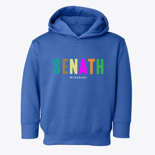 Senath Missouri Color Pop Toddler Hoodie