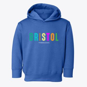 Bristol Tennessee Color Pop Toddler Hoodie