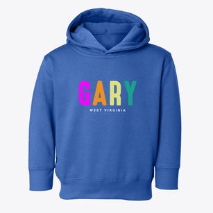 Gary West Virginia Color Pop Toddler Hoodie
