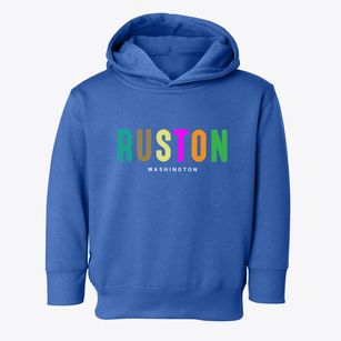 Ruston Washington Color Pop Toddler Hoodie
