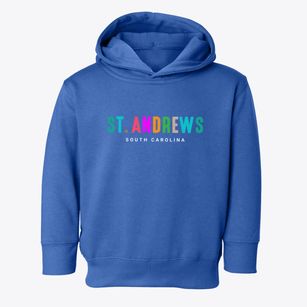 St. Andrews South Carolina Color Pop Toddler Hoodie