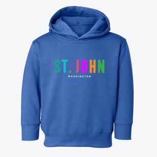 St. John Washington Color Pop Toddler Hoodie