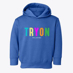 Tryon Oklahoma Color Pop Toddler Hoodie