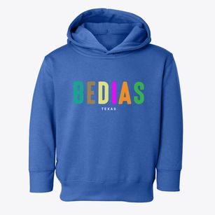 Bedias Texas Color Pop Toddler Hoodie