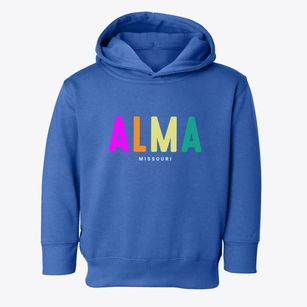 Alma Missouri Color Pop Toddler Hoodie