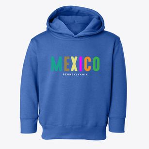 Mexico Pennsylvania Color Pop Toddler Hoodie