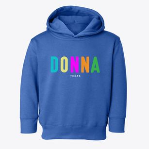Donna Texas Color Pop Toddler Hoodie