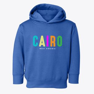 Cairo West Virginia Color Pop Toddler Hoodie