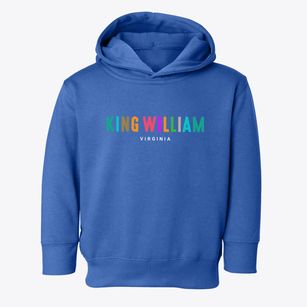 King William Virginia Color Pop Toddler Hoodie