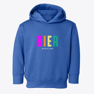 Bier Maryland Color Pop Toddler Hoodie