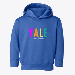 Yale South Dakota Color Pop Toddler Hoodie