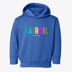 Bairoil Wyoming Color Pop Toddler Hoodie
