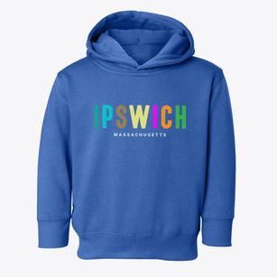 Ipswich Massachusetts Color Pop Toddler Hoodie