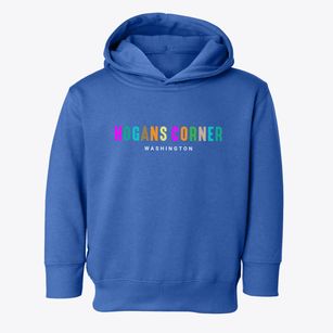 Hogans Corner Washington Color Pop Toddler Hoodie