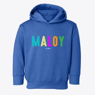 Maloy Iowa Color Pop Toddler Hoodie