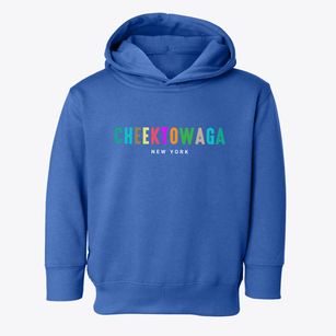 Cheektowaga New York Color Pop Toddler Hoodie