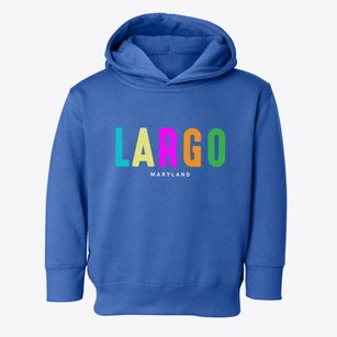 Largo Maryland Color Pop Toddler Hoodie