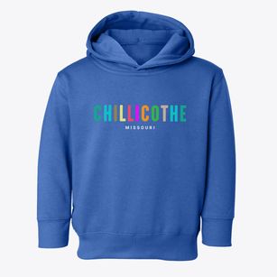 Chillicothe Missouri Color Pop Toddler Hoodie