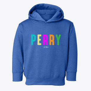 Perry Iowa Color Pop Toddler Hoodie