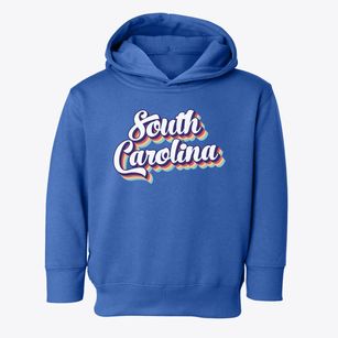  South Carolina Retro Candy Vibes Toddler Hoodie