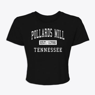 Pollards Mill Tennessee Classic Established Women's Crop Top