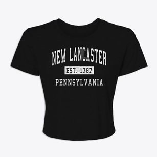 New Lancaster Pennsylvania Classic Established Women's Crop Top