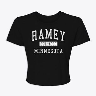 Ramey Minnesota Classic Established Women's Crop Top