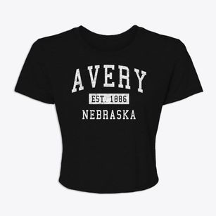 Avery Nebraska Classic Established Women's Crop Top