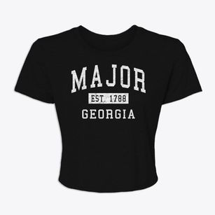 Major Georgia Classic Established Women's Crop Top
