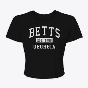 Betts Georgia Classic Established Women's Crop Top