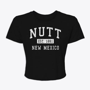 Nutt New Mexico Classic Established Women's Crop Top