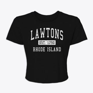 Lawtons Rhode Island Classic Established Women's Crop Top