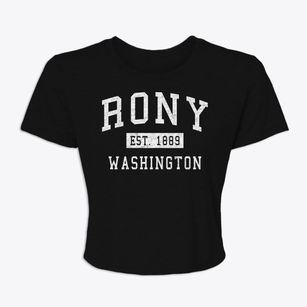 Rony Washington Classic Established Women's Crop Top