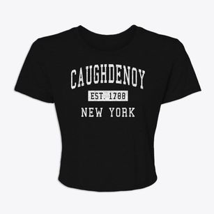 Caughdenoy New York Classic Established Women's Crop Top
