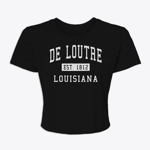 De Loutre Louisiana Classic Established Women's Crop Top