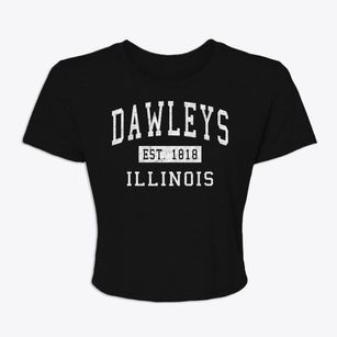 Dawleys Illinois Classic Established Women's Crop Top