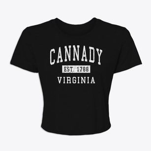 Cannady Virginia Classic Established Women's Crop Top