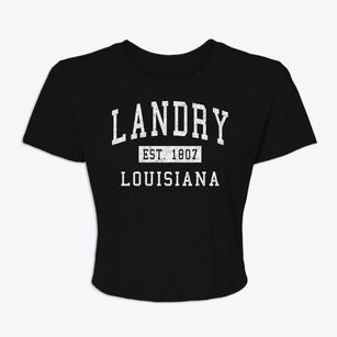 Landry Louisiana Classic Established Women's Crop Top