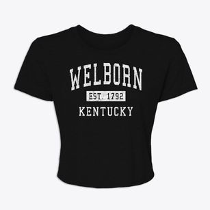 Welborn Kentucky Classic Established Women's Crop Top