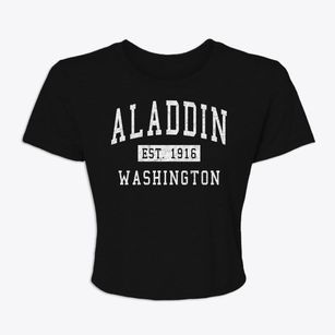 Aladdin Washington Classic Established Women's Crop Top