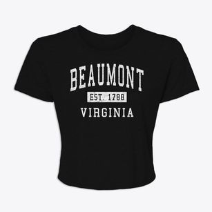 Beaumont Virginia Classic Established Women's Crop Top